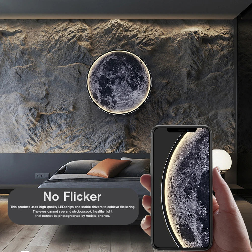 Moonlit LED Wall Light