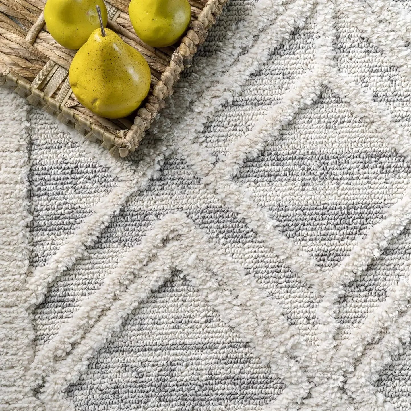 Ansley Moroccan Tassel Area Rug