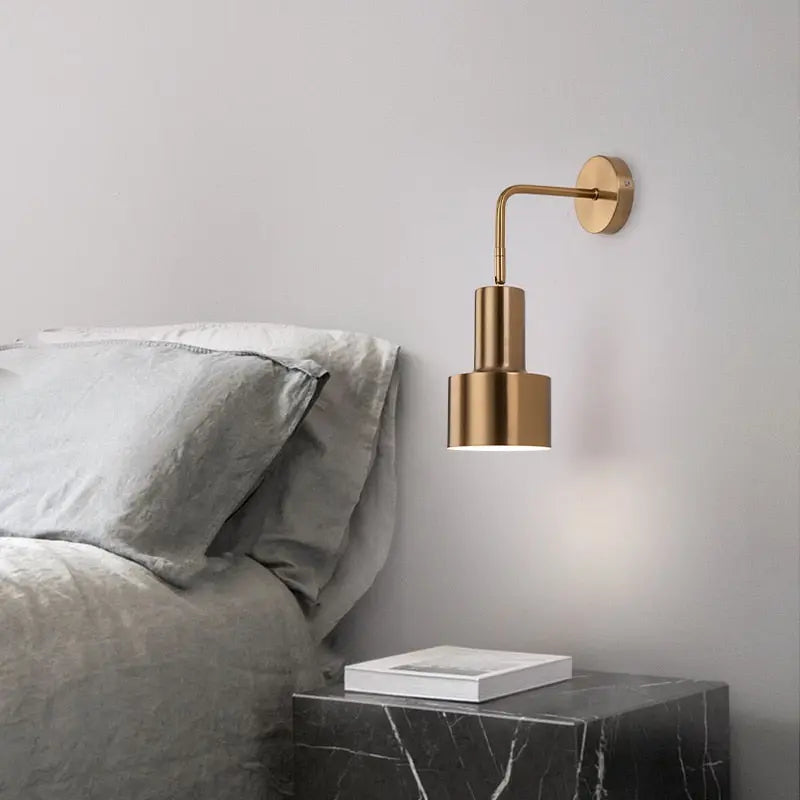 gold light fixture