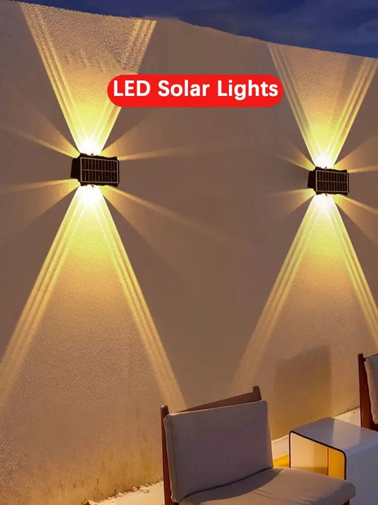 3PCS Outdoor Solar Wall Lamps - Decorstly