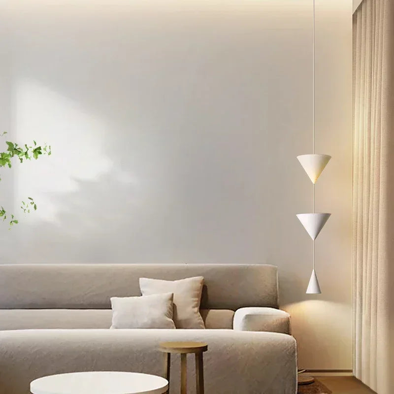 Minimalist Conical Pendant Light