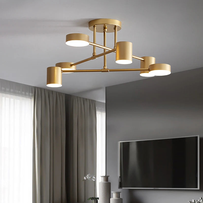 cozy Maximalist LED Chandelier