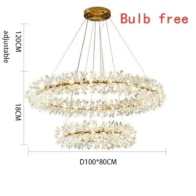 Nordic Crystal Chandelier