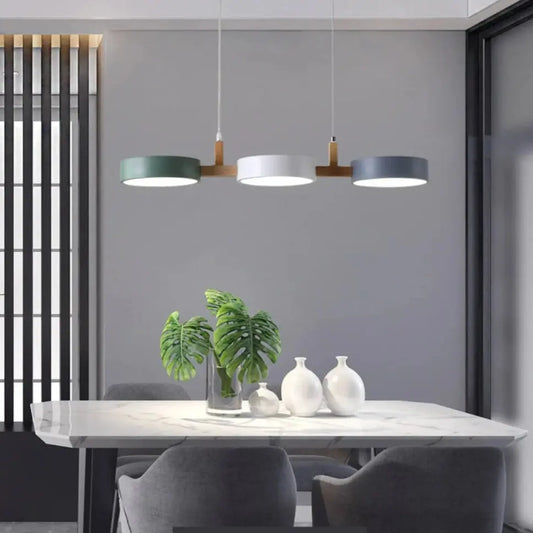 TrioRound Hanging Pendant Lamp - Decorstly