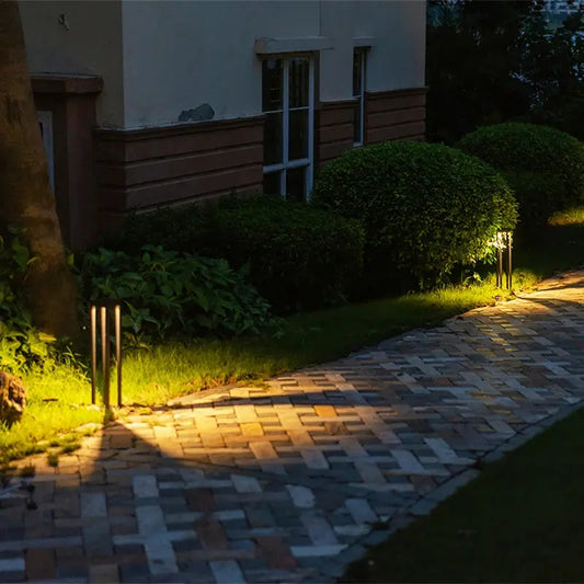 Outdoor Aluminum Pillar Landscape Bollard Lamp - Decorstly