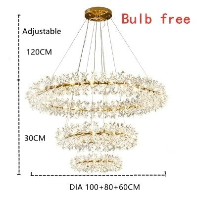 Nordic Crystal Chandelier