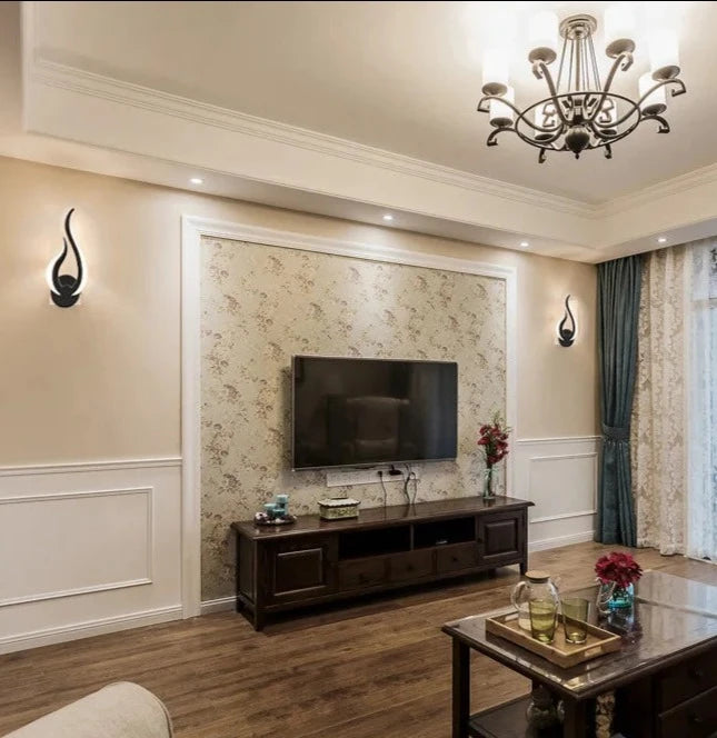 Flame Shape Wall Sconce