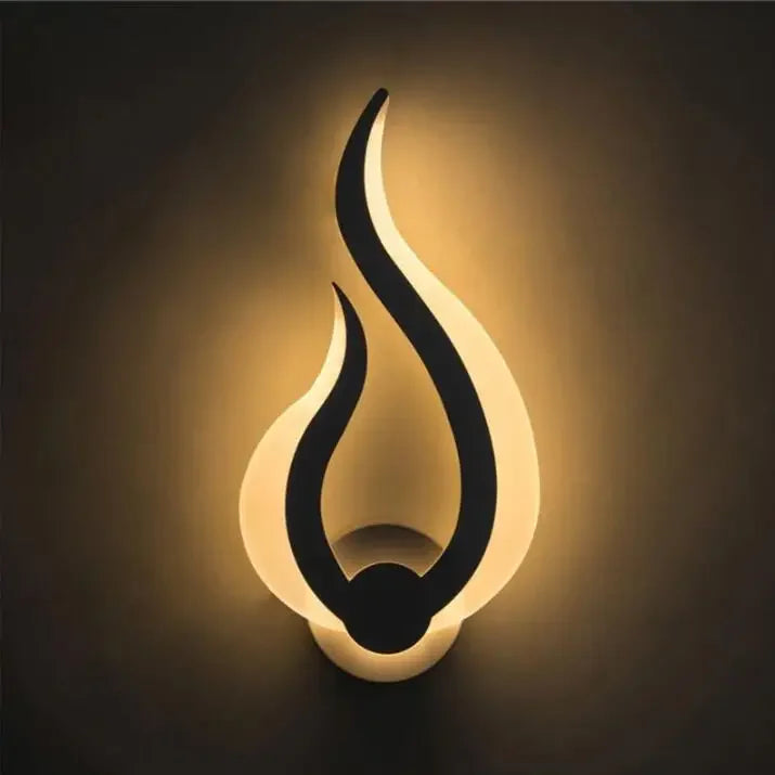 Flame Shape Wall Sconce