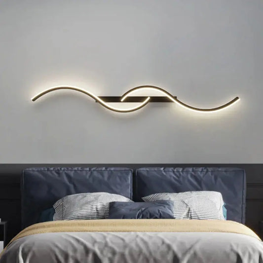 Modern Curve LED Wall Sconce - Decorstly