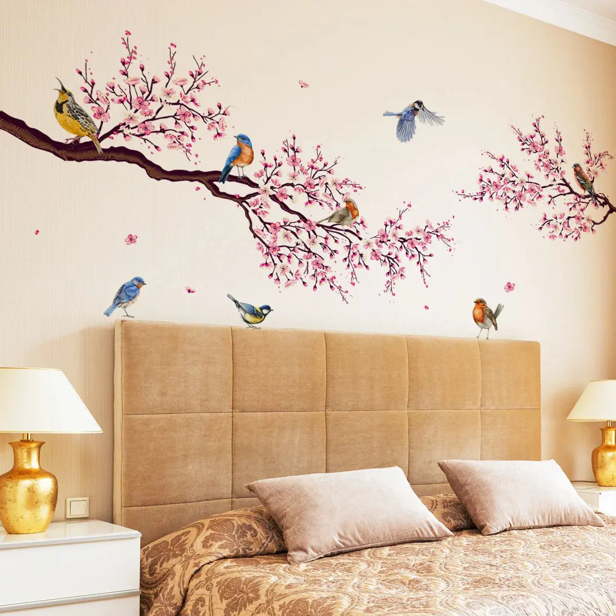Plum Oasis Wall Decal - Decorstly