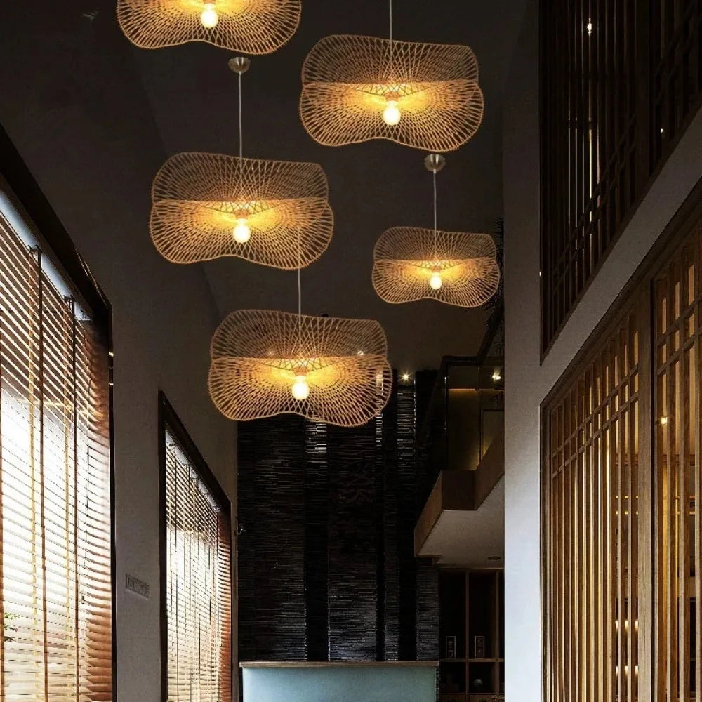 Bamboo Whimsical Decor Chandelier