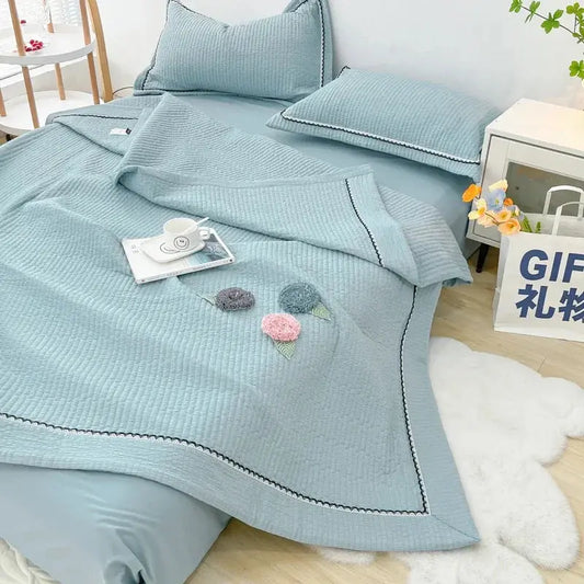 French Elegance Cooling Quilt Set - Decorstly