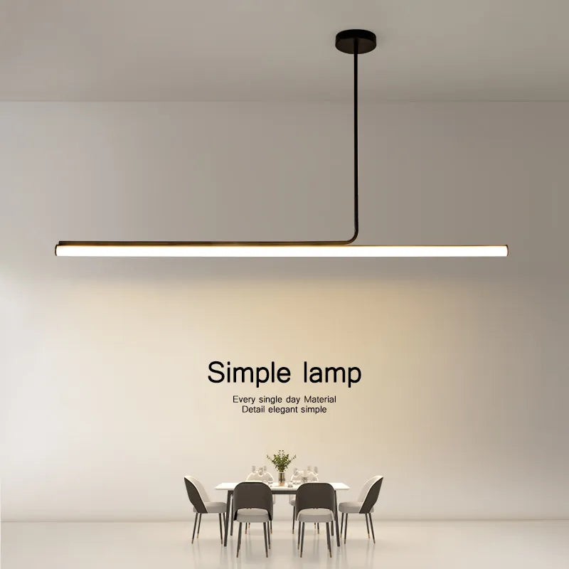 Neon Tube Chandelier