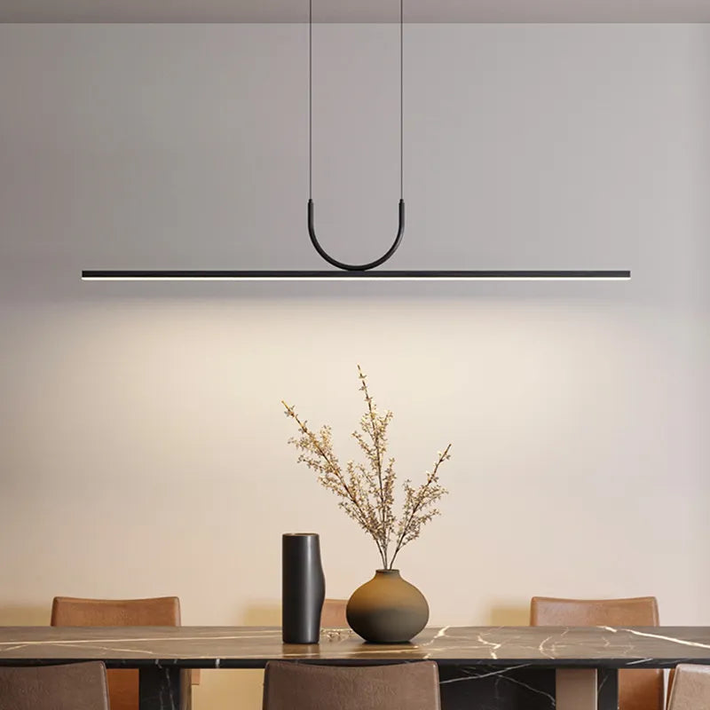 U Line Chandelier