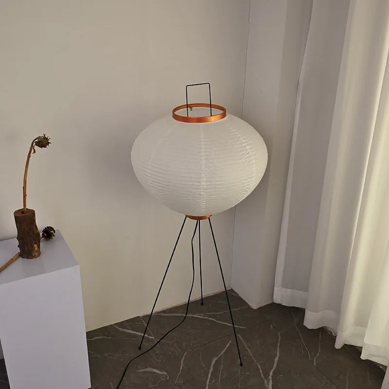 Japanese Lantern Rice Paper Floor Lamp