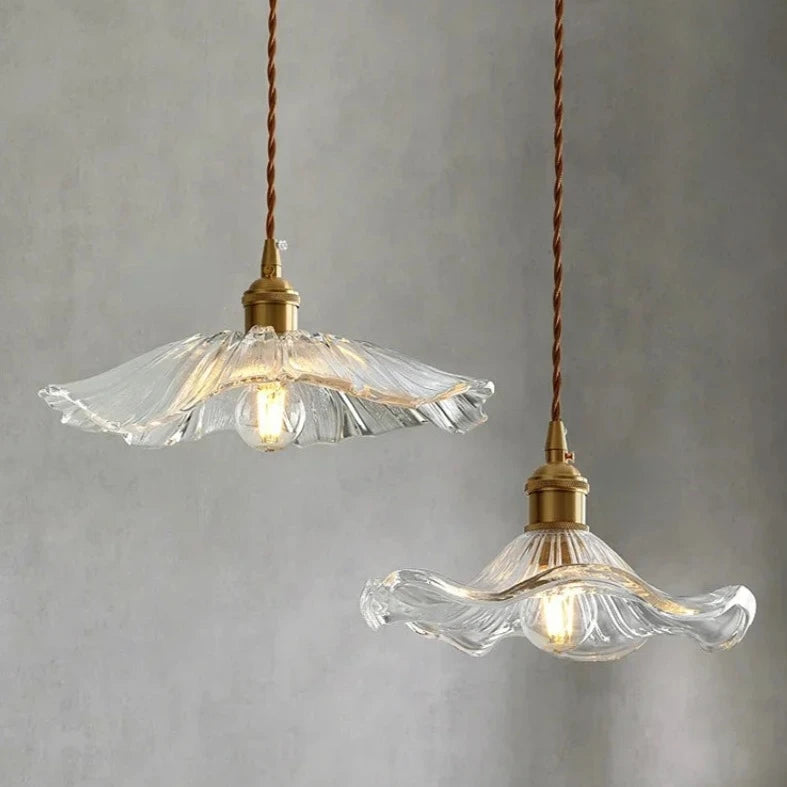 Sparkling Glass Pendant Light