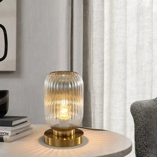 Nordic Glow Glass Lamp - Decorstly