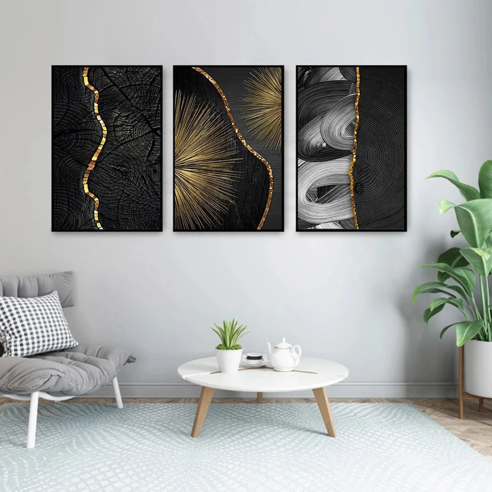 Wood Pattern Canvas Art