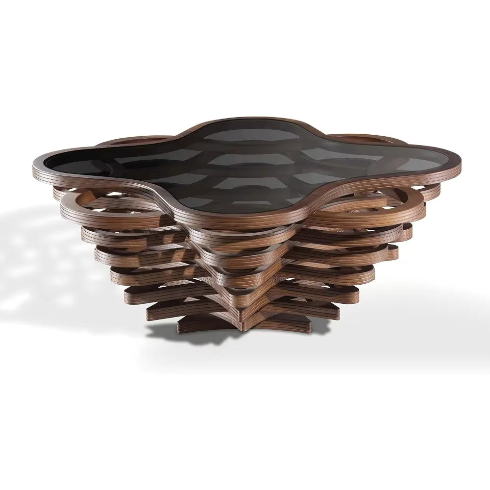 Walnut Veneer Coffee Table