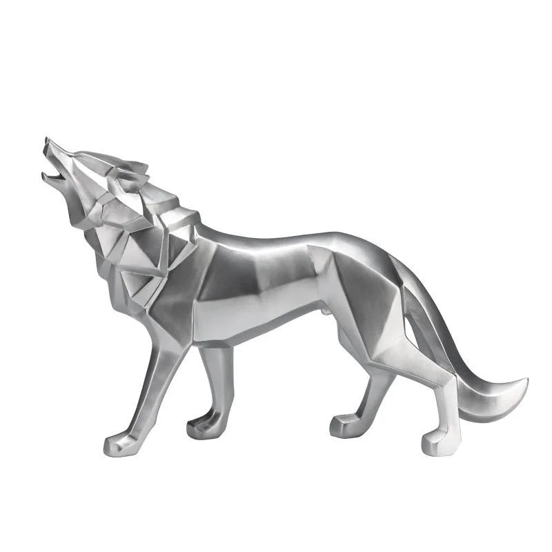 Nocturnal Wolf Tabletop Art