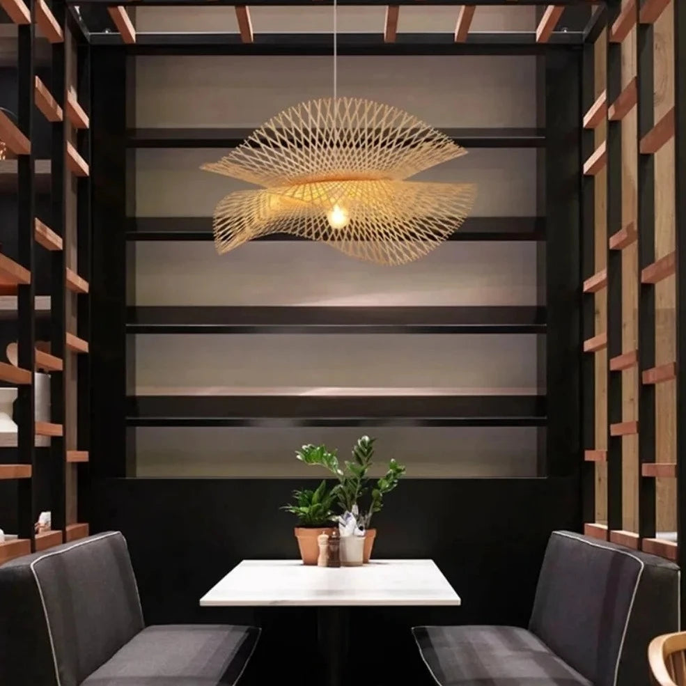 Bamboo Whimsical Decor Chandelier