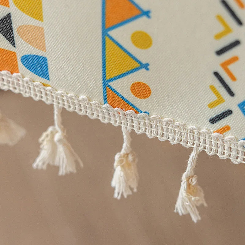 Bohemian Cotton Linen Tablecloth