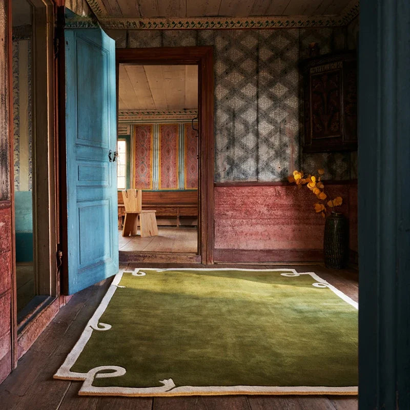 French Retro Carpet Rug