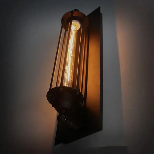 Retro Industrial Style Iron Wall Light - Decorstly