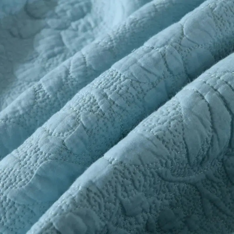 Arctic Breeze Cotton Quilt Set - Decorstly