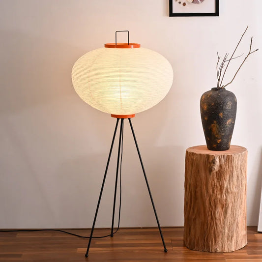 Japanese Lantern Rice Paper Floor Lamp