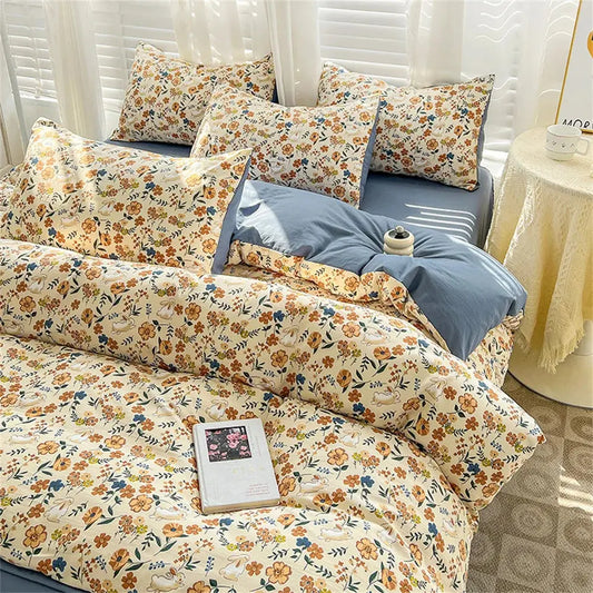 Floral Duvet Cover Set - Decorstly