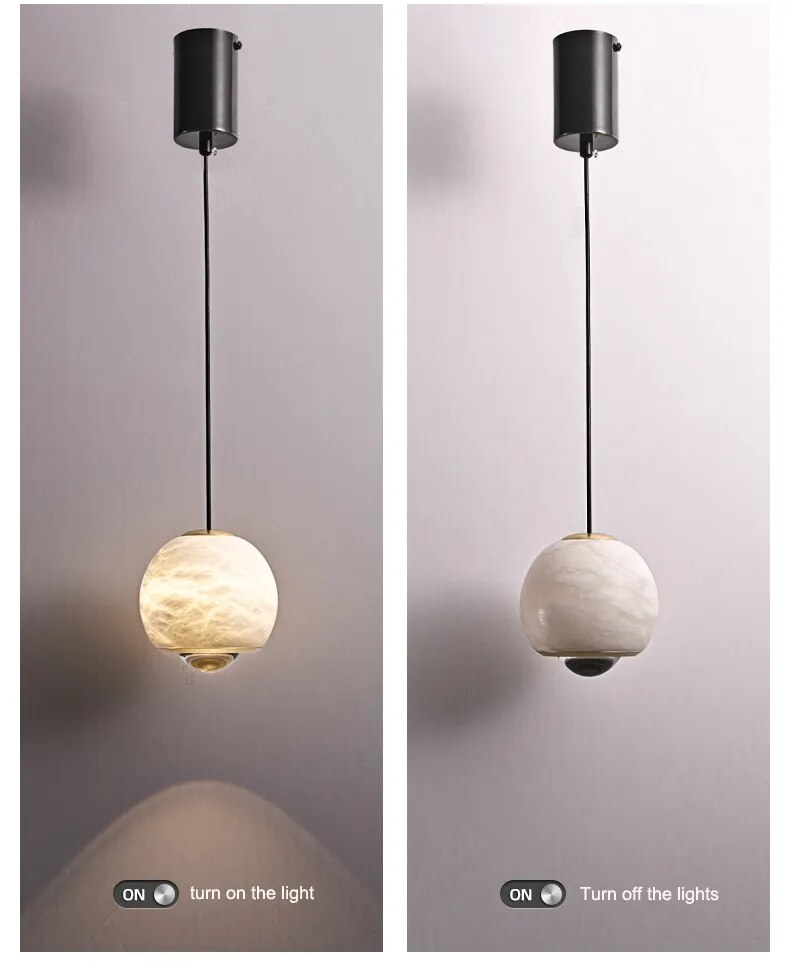 Marble Beige Pendant Lamp