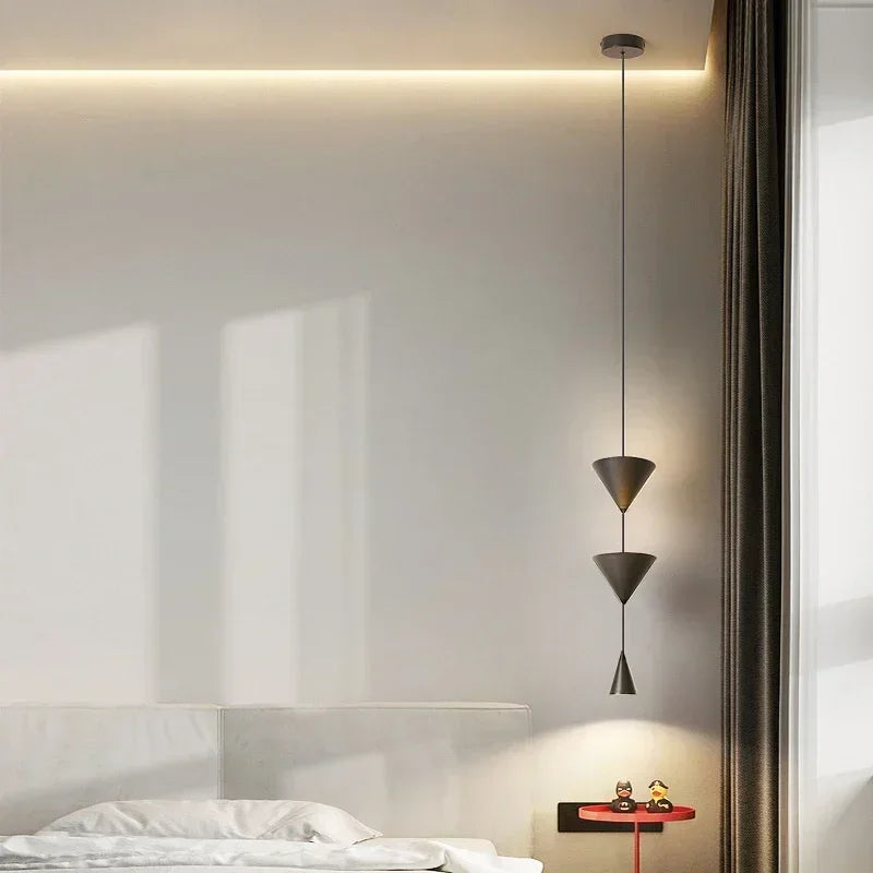 Minimalist Conical Pendant Light