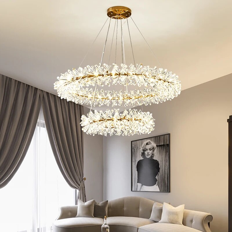 Nordic Crystal Chandelier