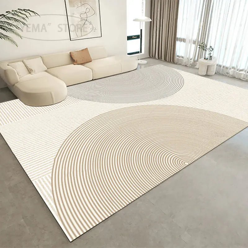 Stripe Plaid Large Carpet