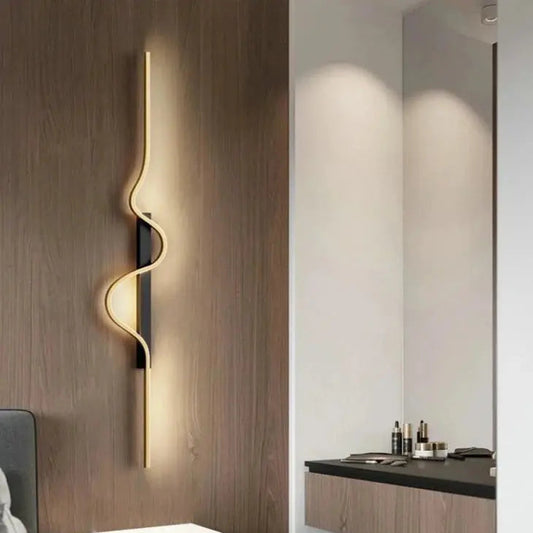 Wavy Long Strip Wall Sconce - Decorstly