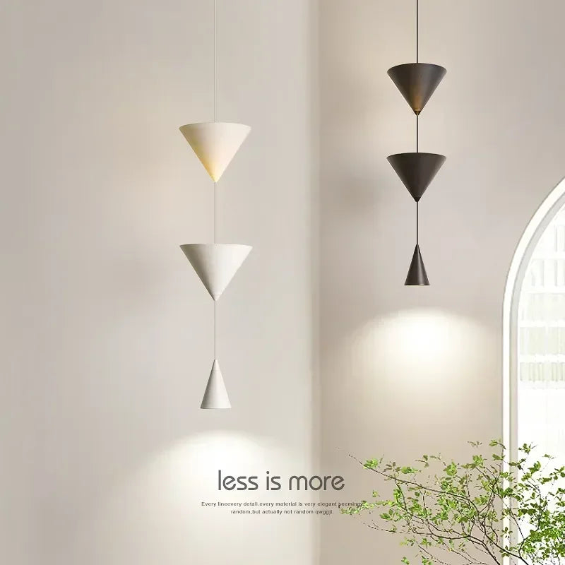 Minimalist Conical Pendant Light