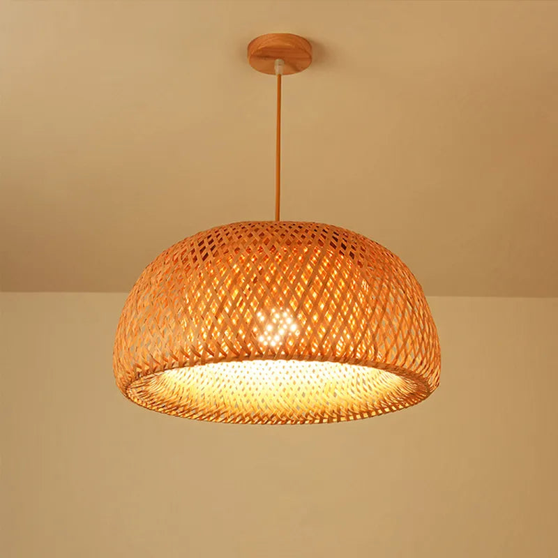 Handmade Bamboo Chandelier