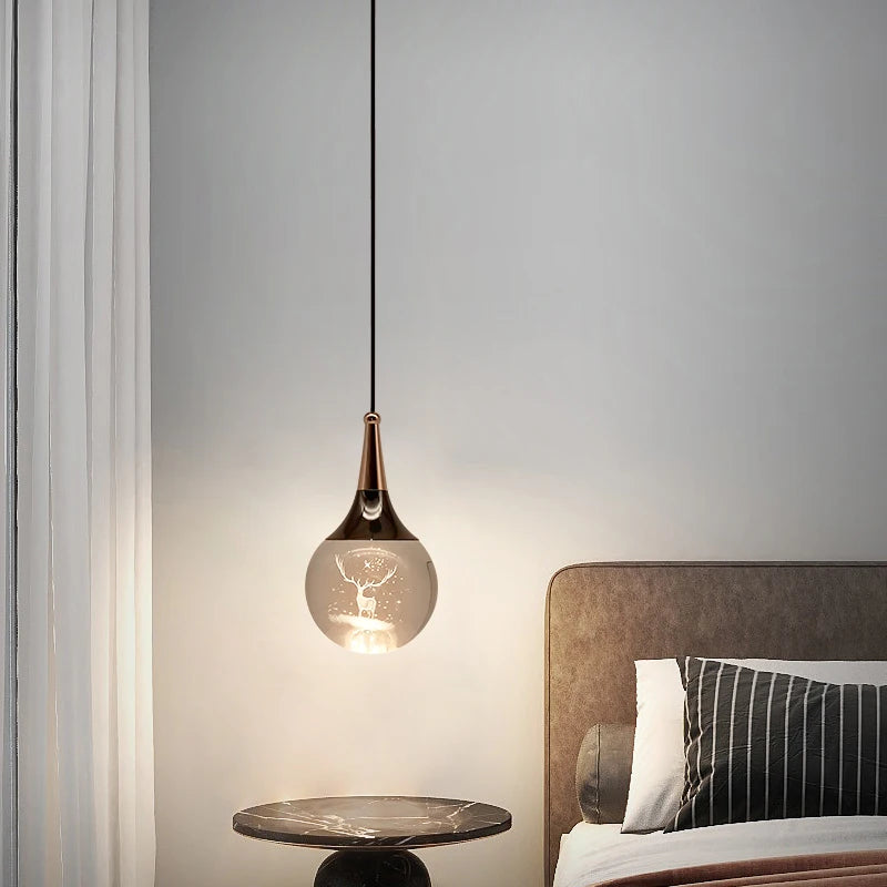 Nordic Crystal Pendant Lamp