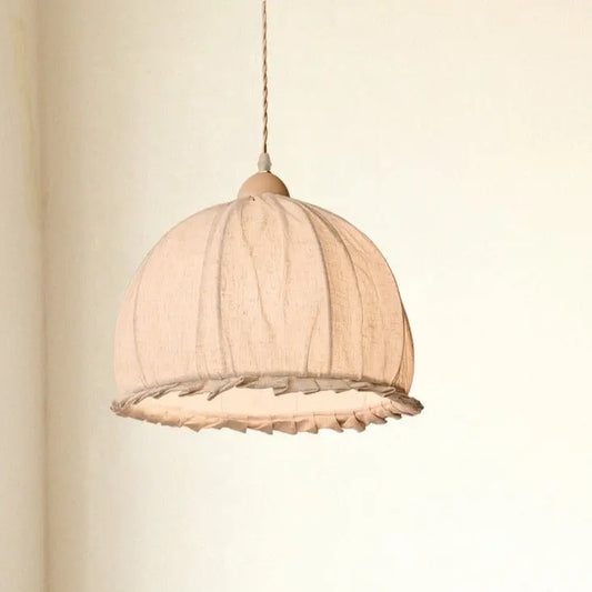 Vintage Fabric Linen Chandelier - Decorstly