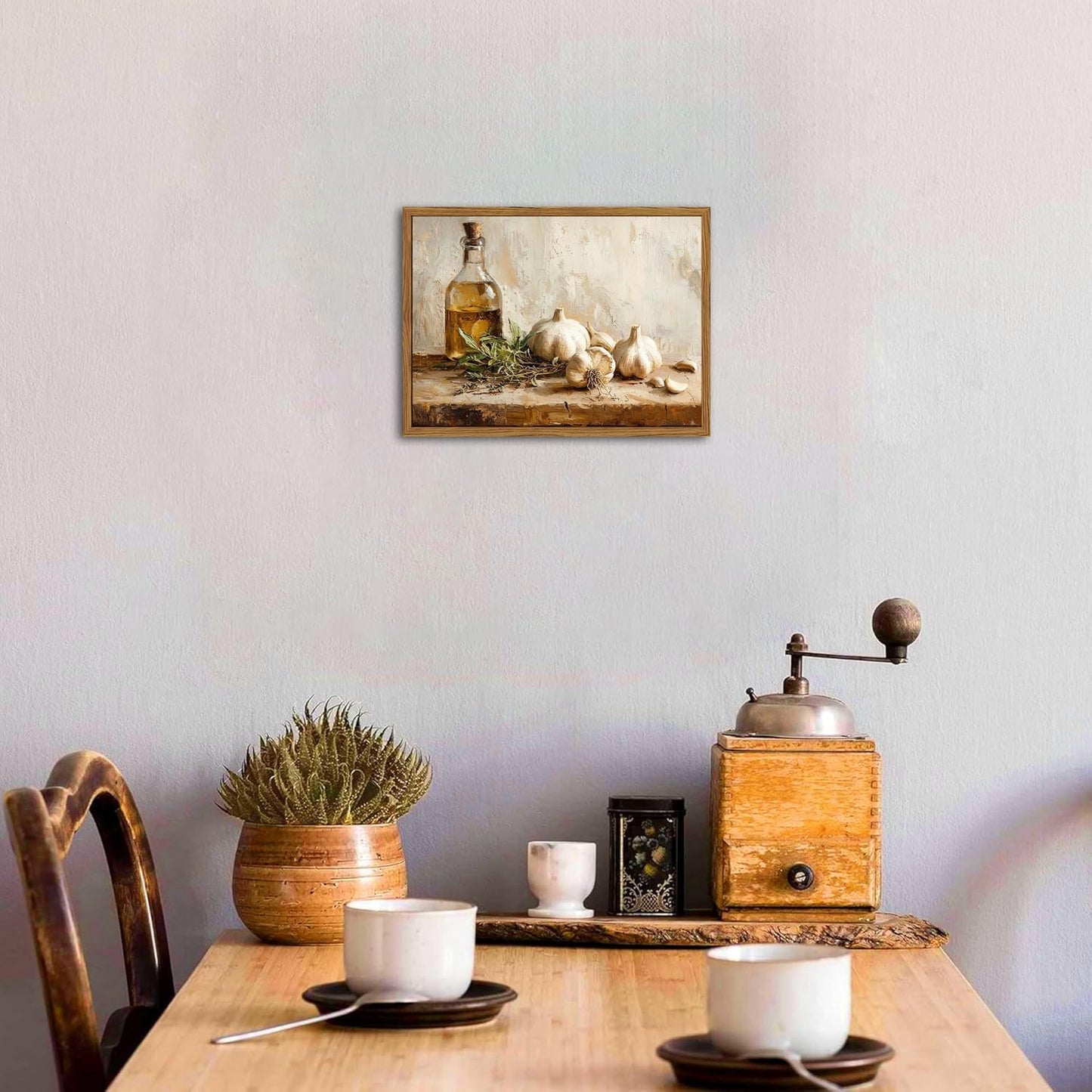 Vintage Kitchen Canvas Art