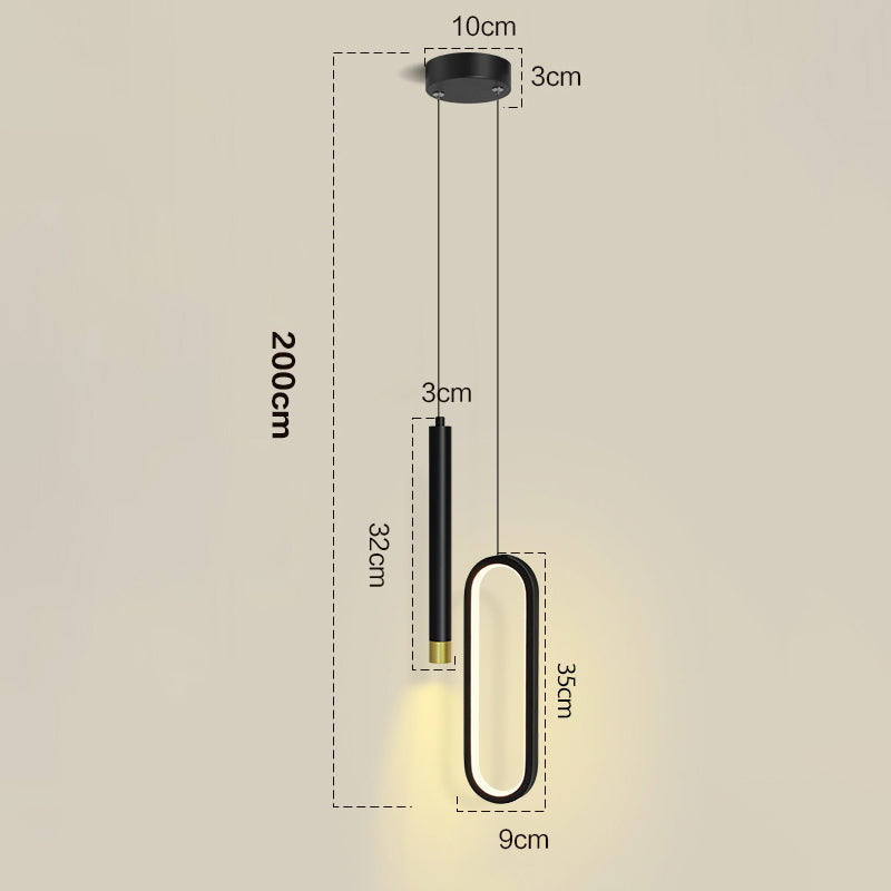 SleekShadow LED Pendant Light
