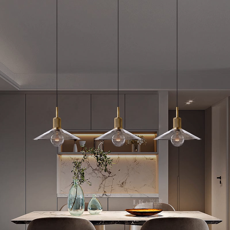 American Retro Copper Pendant Light