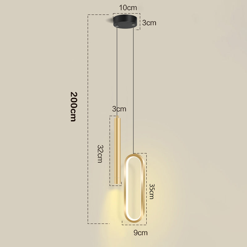 SleekShadow LED Pendant Light