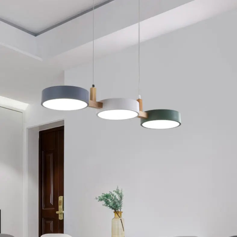 TrioRound Hanging Pendant Lamp - Decorstly