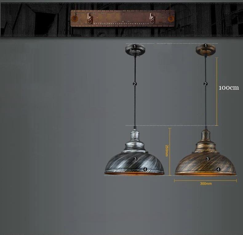 Midnight Shine Vintage Pendant Lamp