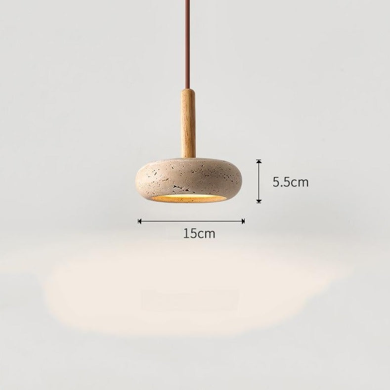 Stone Wabi Sabi Restaurant Pendant Chandelier
