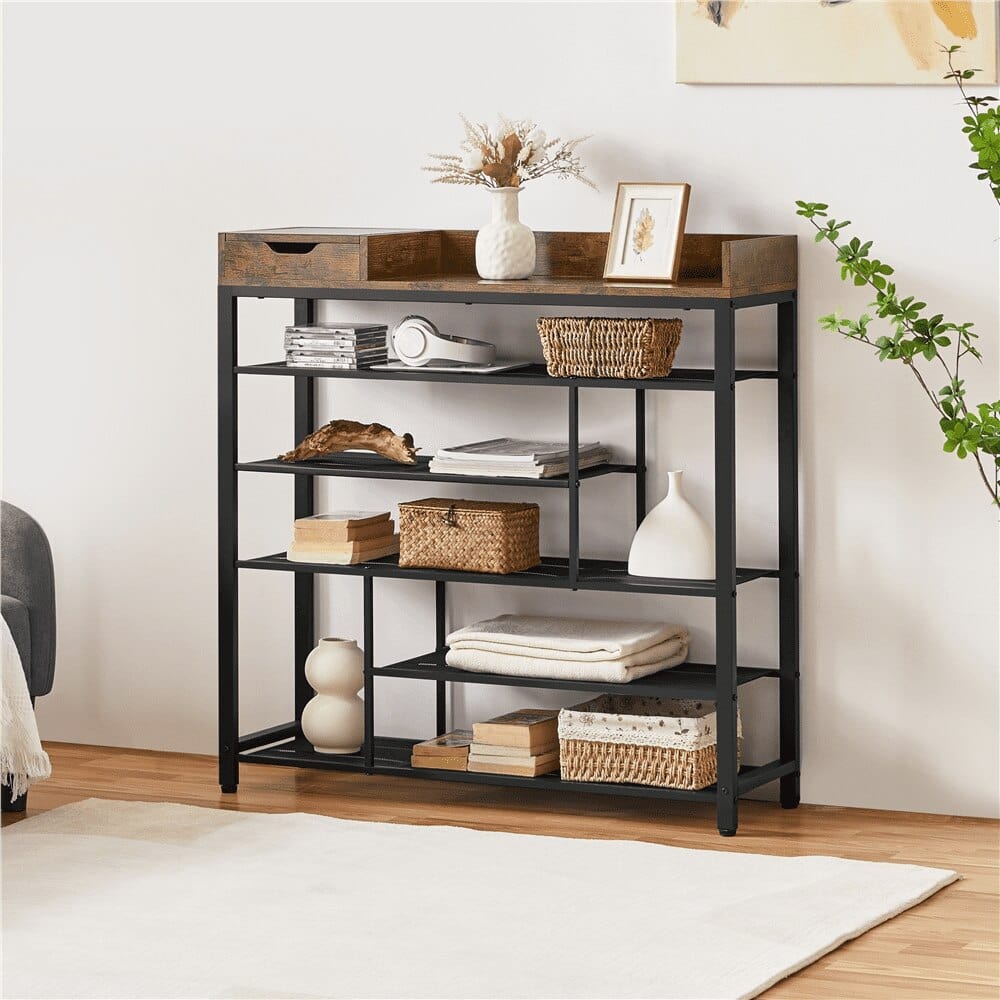 metal frame shelf