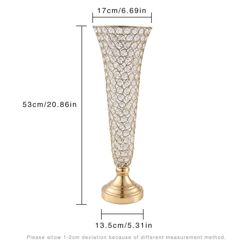 flower vase size