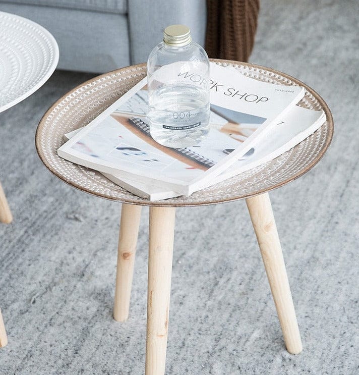 alt image 3 for White Round Coffee Table